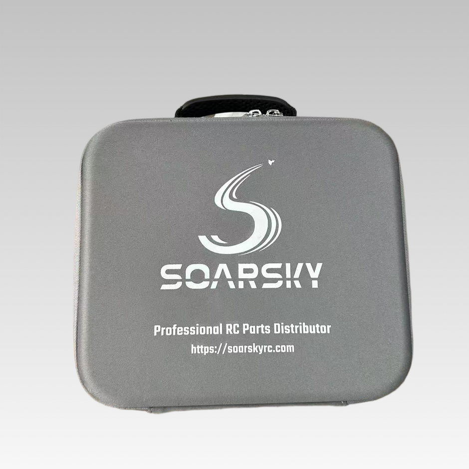 Flysky Noble radio transmitter carrying case bag suitable for NB4/NB4+/NB4 Pro/NB4 Pro+-Grey