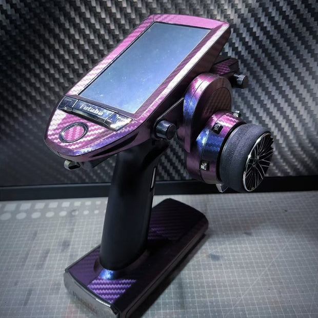 Futaba 7PX Carbon Fiber Chameleon Sticker Radio Skin wrap