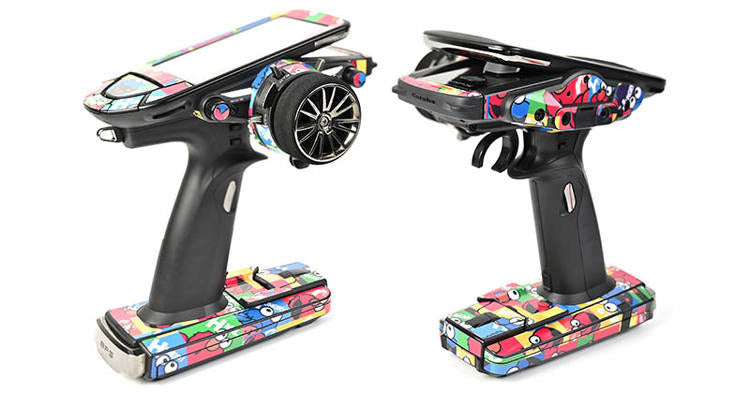 Futaba 10px Sesame Street radio sticker skin-2