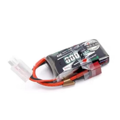 Gens ACE Lithium Battery 350mAh/450mAh/800mAh 2S 3S 7.4/11.1V 30C 45C with Plug for FPV Airplane Fixed Wing Drone Lipo Battery