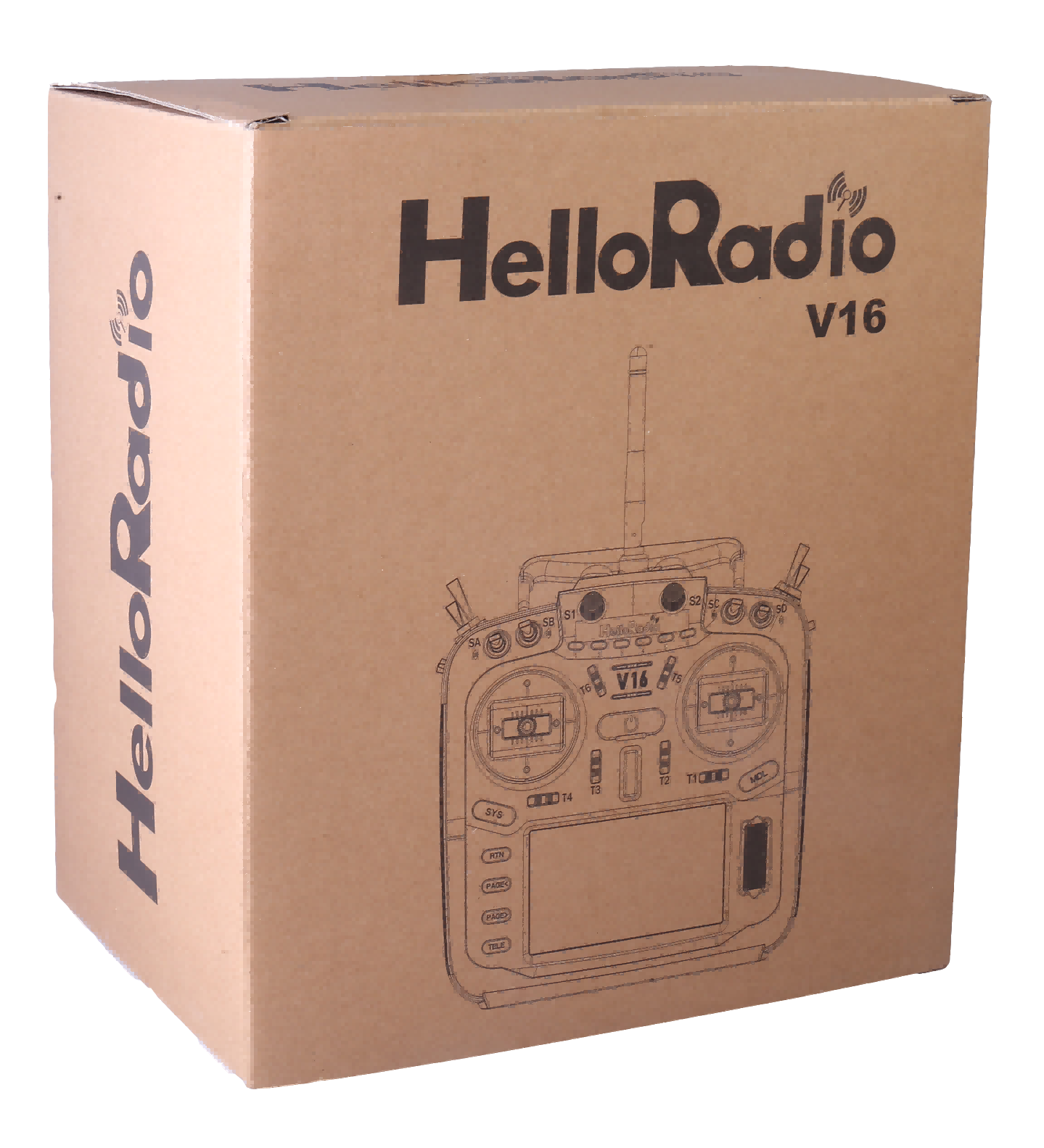 HelloRadio ELRS EdegeTX V16 Hall Sticker