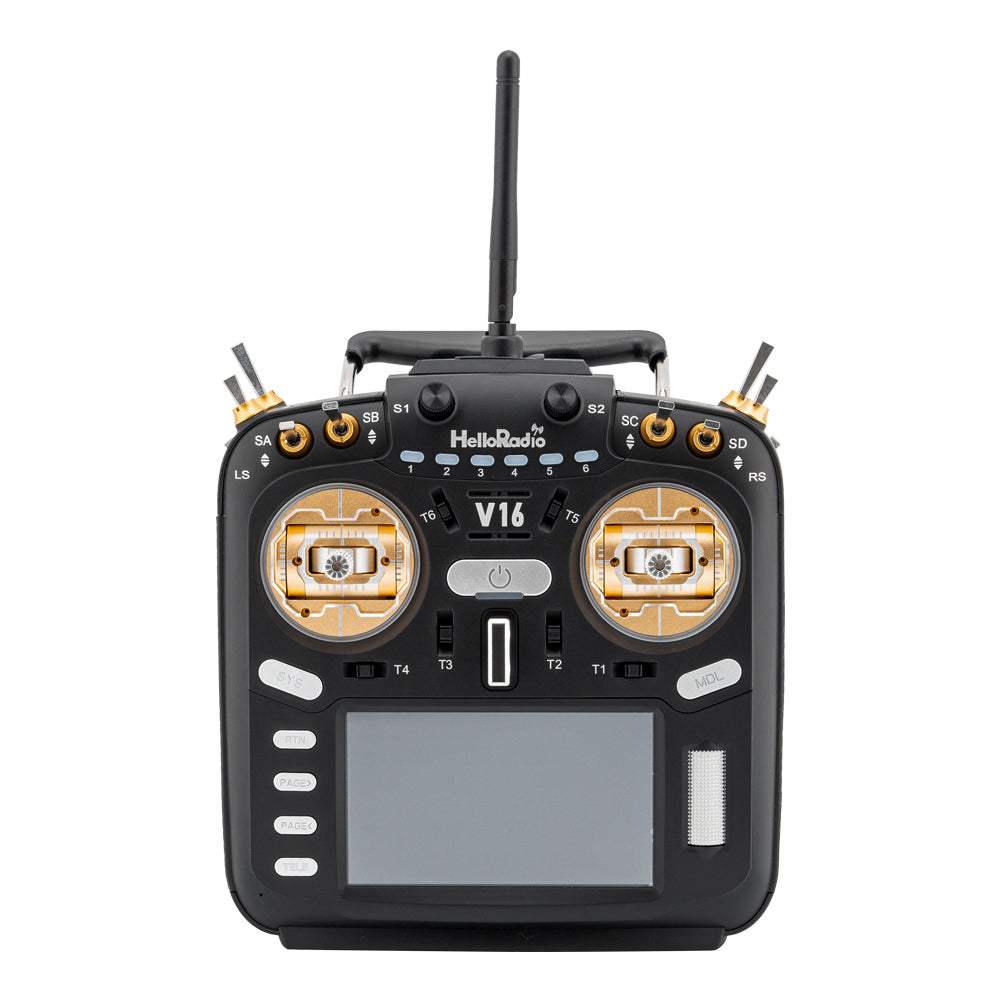 HelloRadioSky ELRS EdegeTX V16 Max Hall Sticker FPV Drone Radio Transmitter