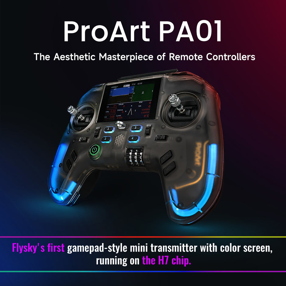 Flysky ProArt PA01 2.4GHz Hall Gimbal EdgeTX ELRS Raido Controller for FPV Drone