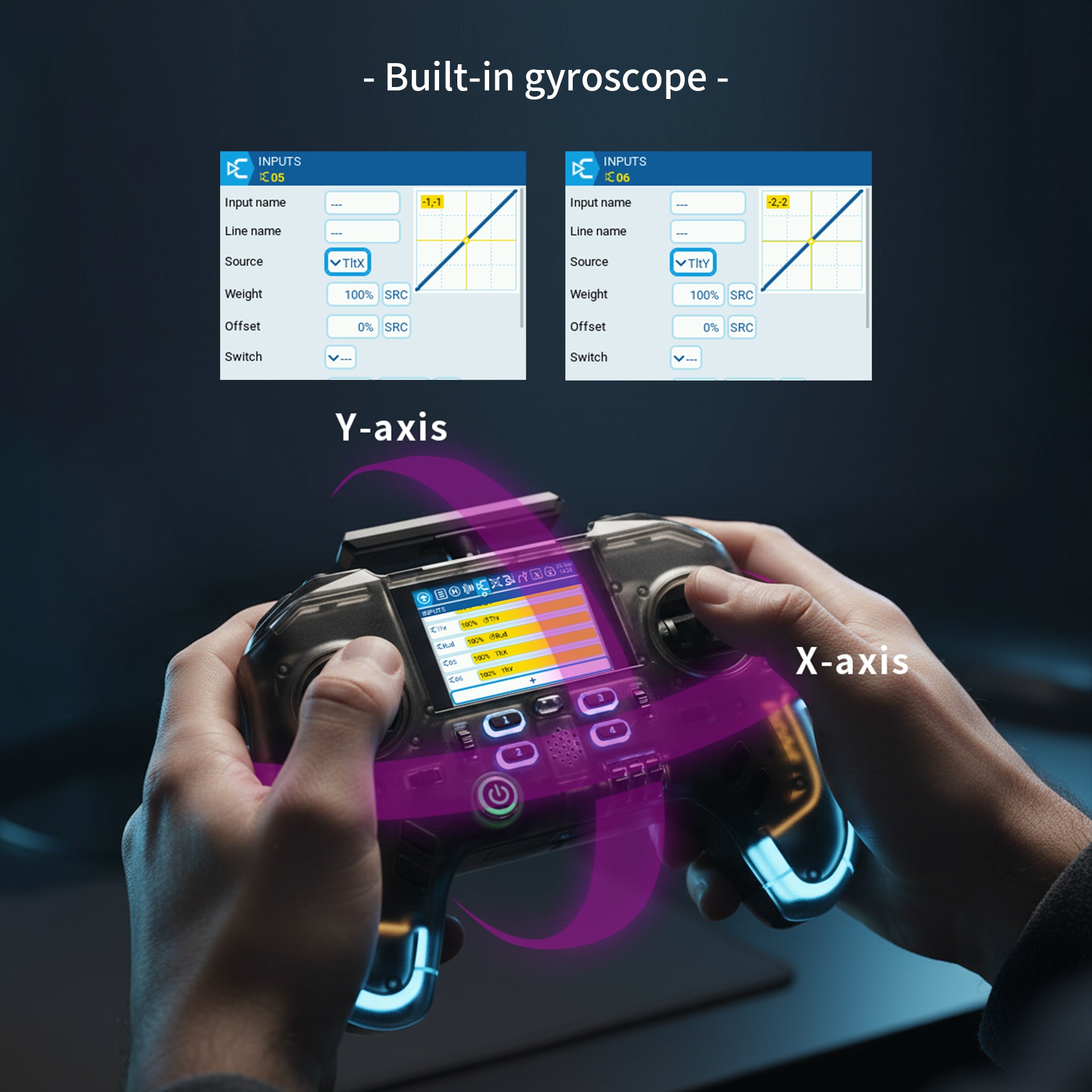 Flysky ProArt PA01 2.4GHz Hall Gimbal EdgeTX ELRS Raido Controller for FPV Drone