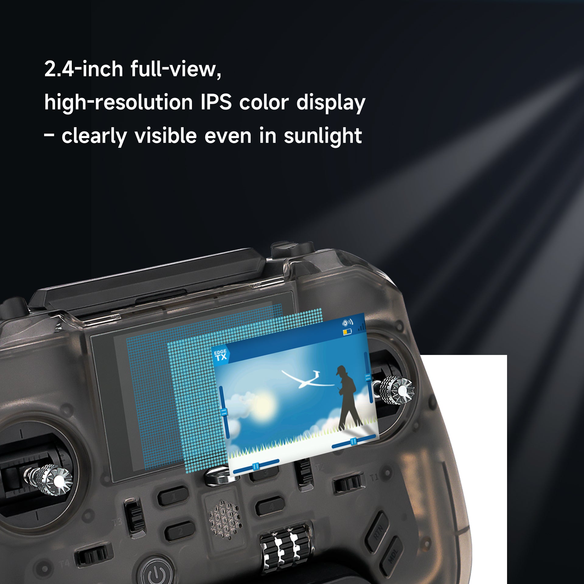 Flysky ProArt PA01 2.4GHz Hall Gimbal EdgeTX ELRS Raido Controller for FPV Drone