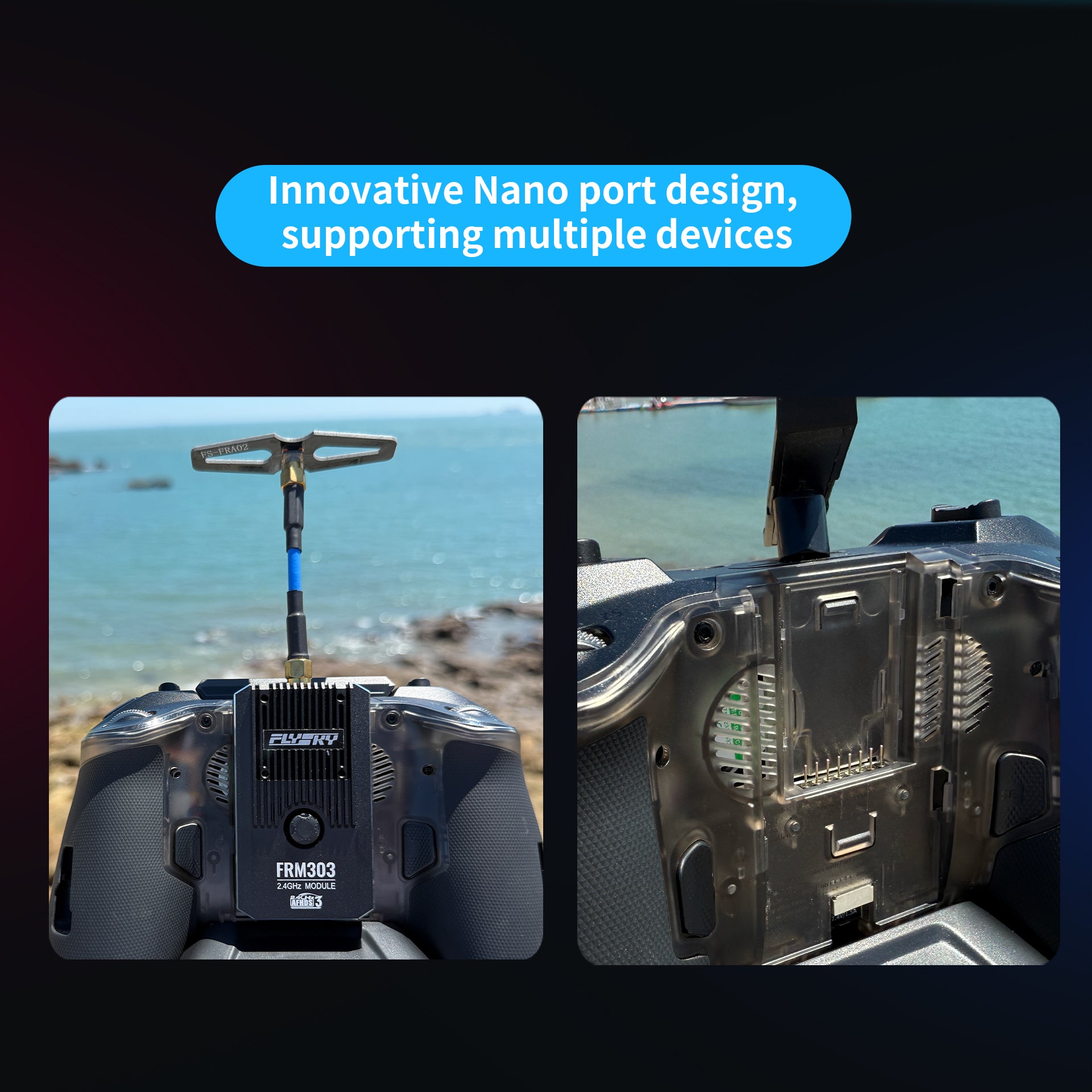 Flysky ProArt PA01 2.4GHz Hall Gimbal EdgeTX ELRS Raido Controller for FPV Drone