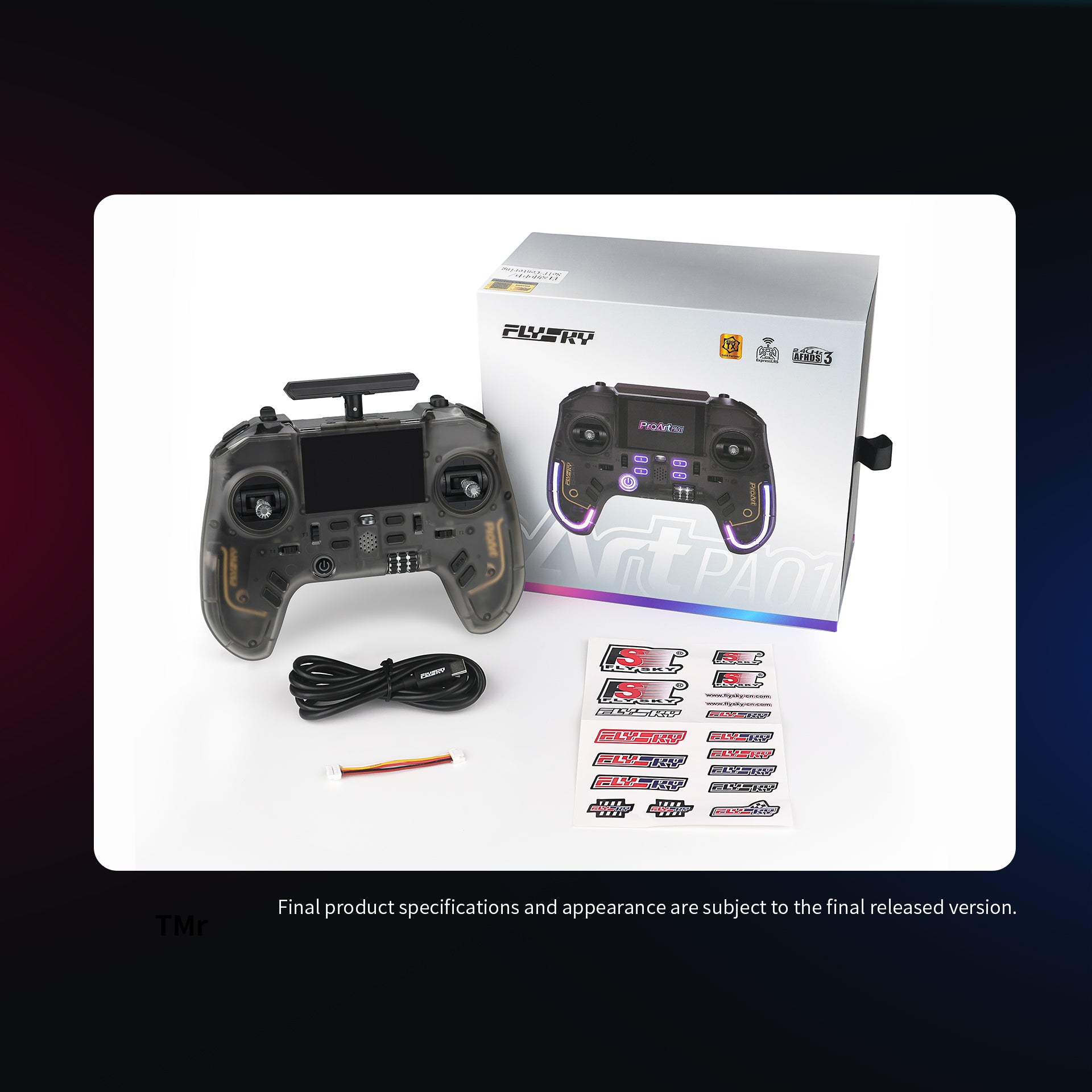 Flysky ProArt PA01 2.4GHz Hall Gimbal EdgeTX ELRS Raido Controller for FPV Drone