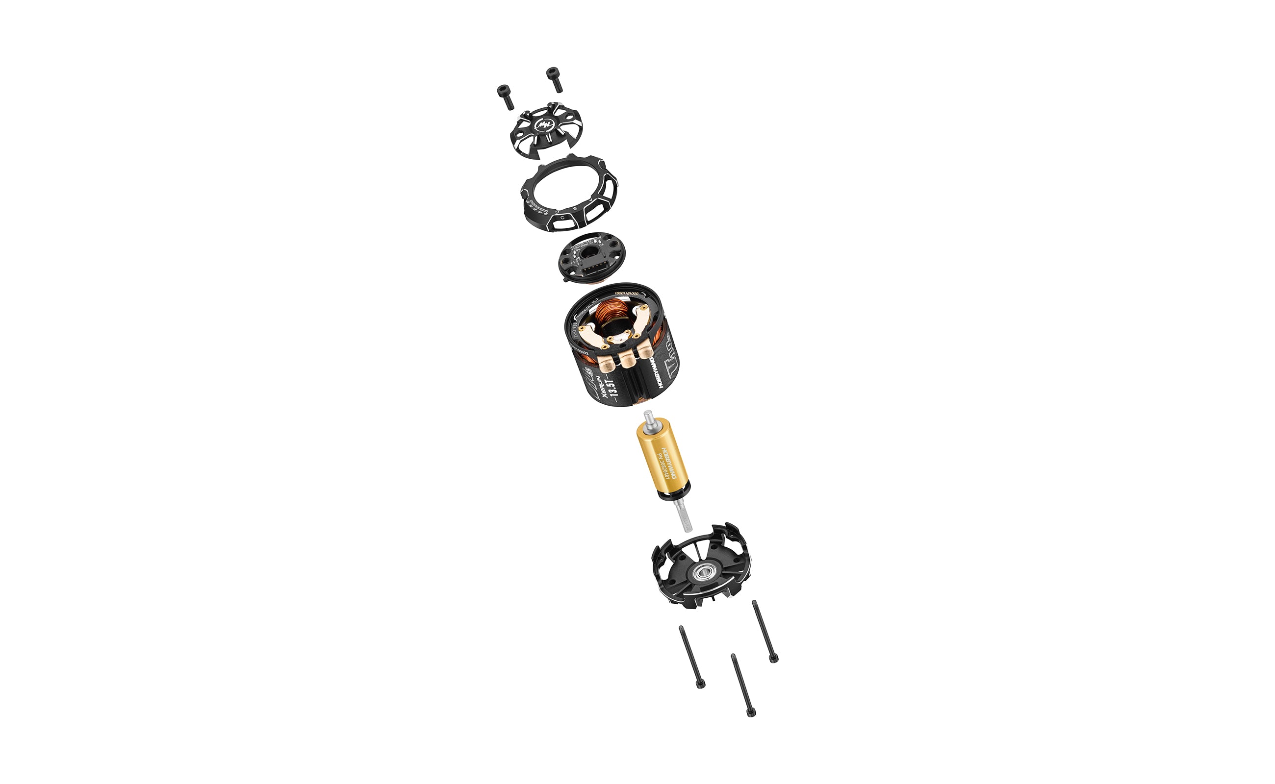 [pre-order ship in 12 days]Hobbywing XeRun V10 G5 13.5T Sensored Brushless Motor 4050KV