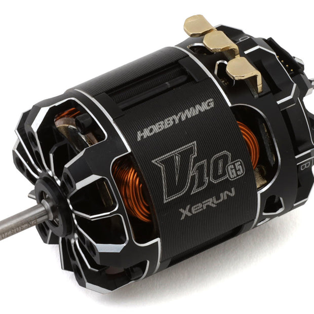 Hobbywing Xerun V10 G5 25.5T Competition Stock Brushless Motor - High Torque Edition