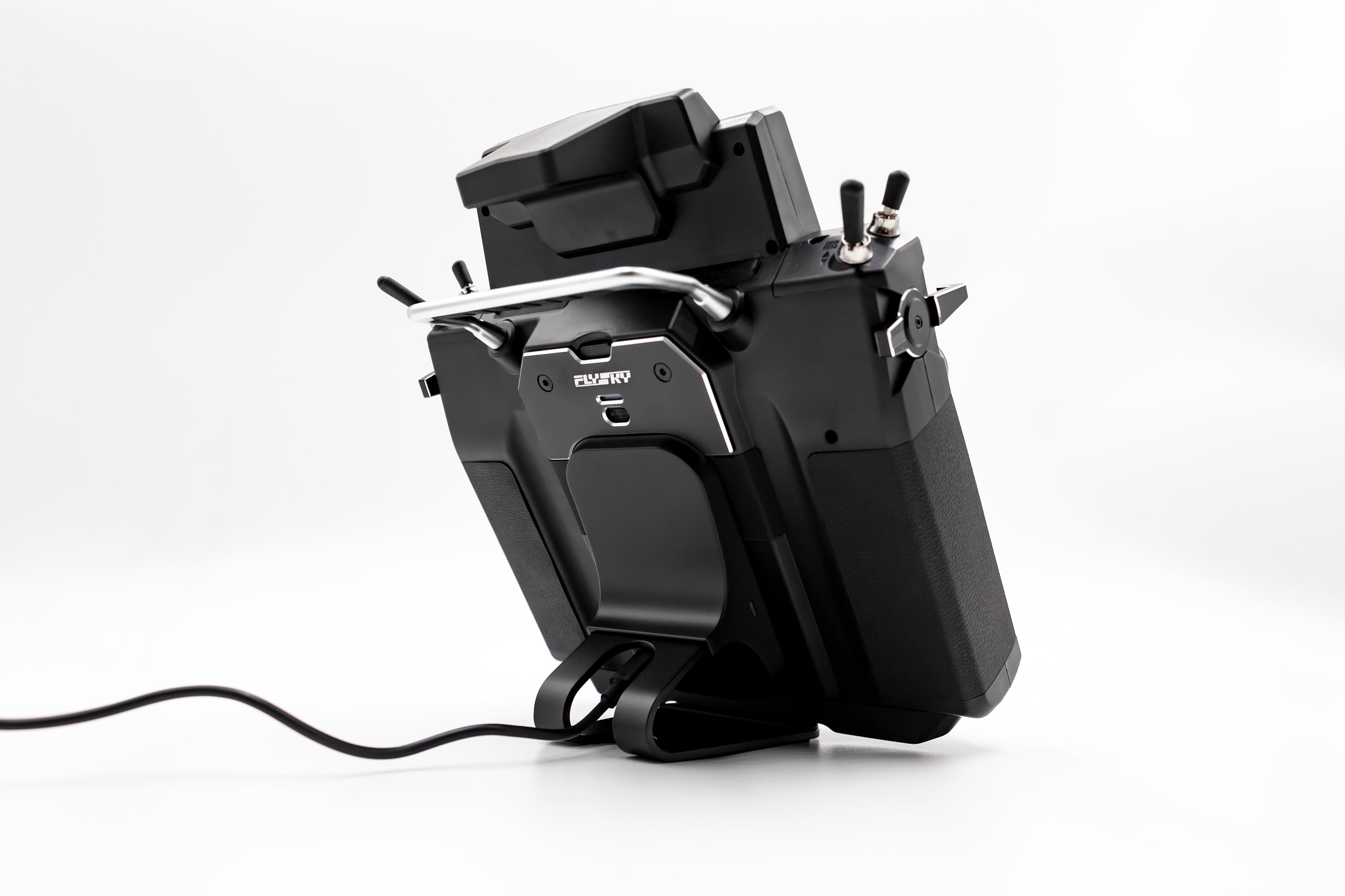 Soarsky Flysky Paladin PL18 EV 2.4GHz 18CH RC Transmitter with 5D Hall Sensor Gimbals AFHDS 3, 3.5 Inch TFT Touching Screen Radio Remote Controller for RC Engineering Vehicle