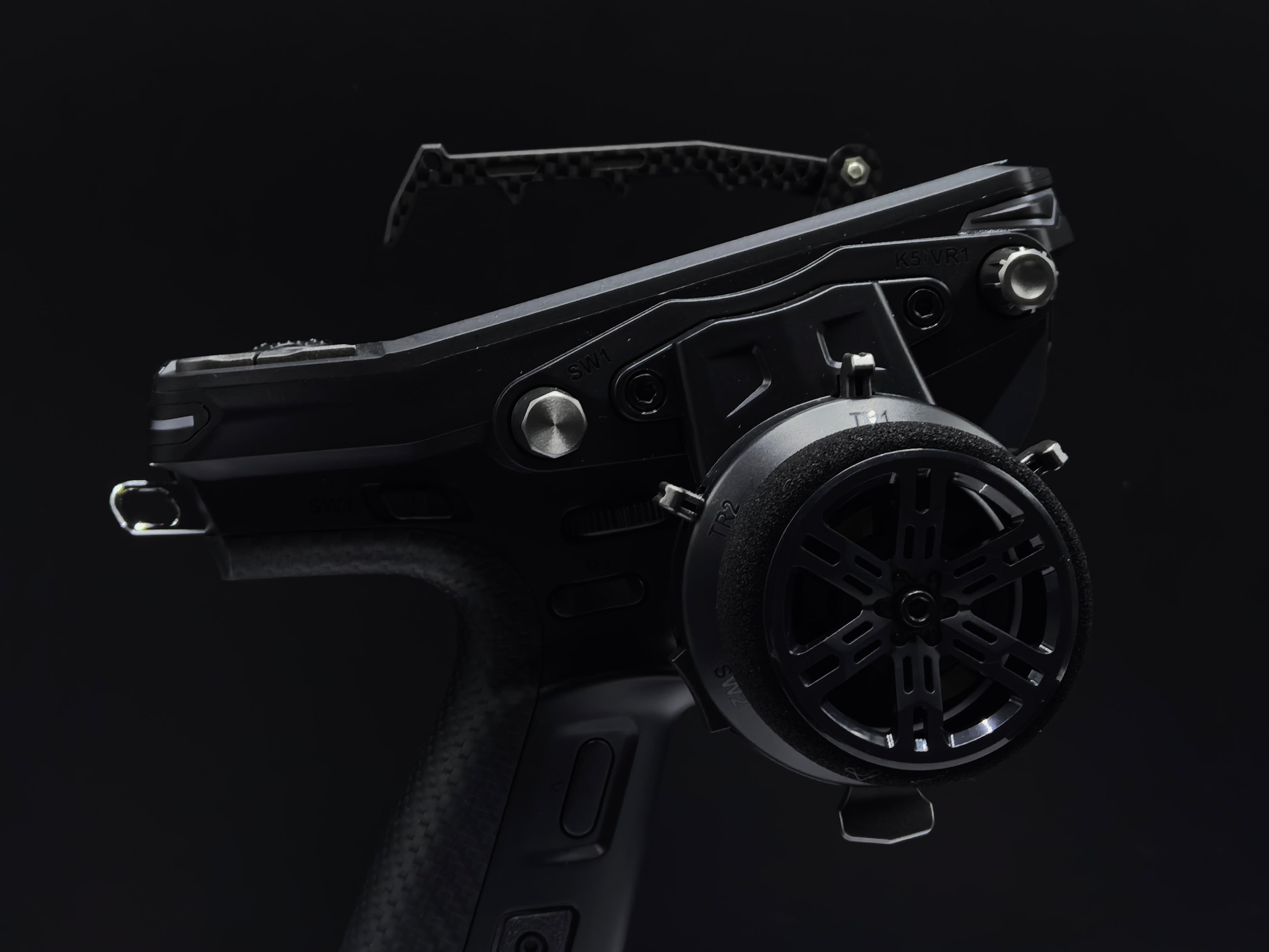 FLYSKY FS-G11P foldable carbon fiber grip handle with R buckle