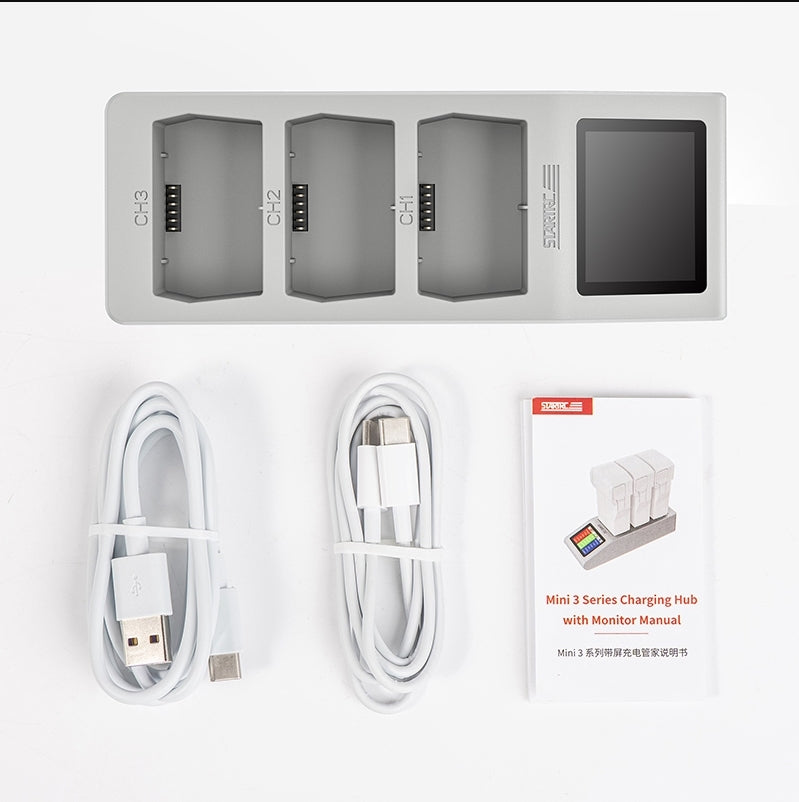 Intelligent Flight Battery Charging Hub for DJI Mini 4 Pro