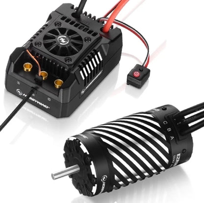 Hobbywing Ezrun MAX4-HV Combo 300A 12S Brushless for 1/4 1/5 MEGA RC vehicle Off-Road, Truggy, and Monster