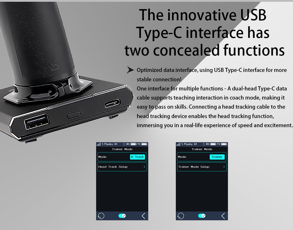 FLYSKY Noble NB4 Pro+ NB4 Pro Plus Surface Radio 18ch(English Version)