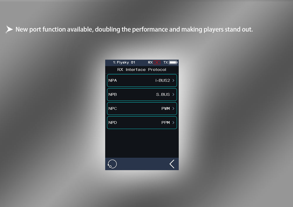 FLYSKY Noble NB4 Pro+ NB4 Pro Plus Surface Radio 18ch(English Version)