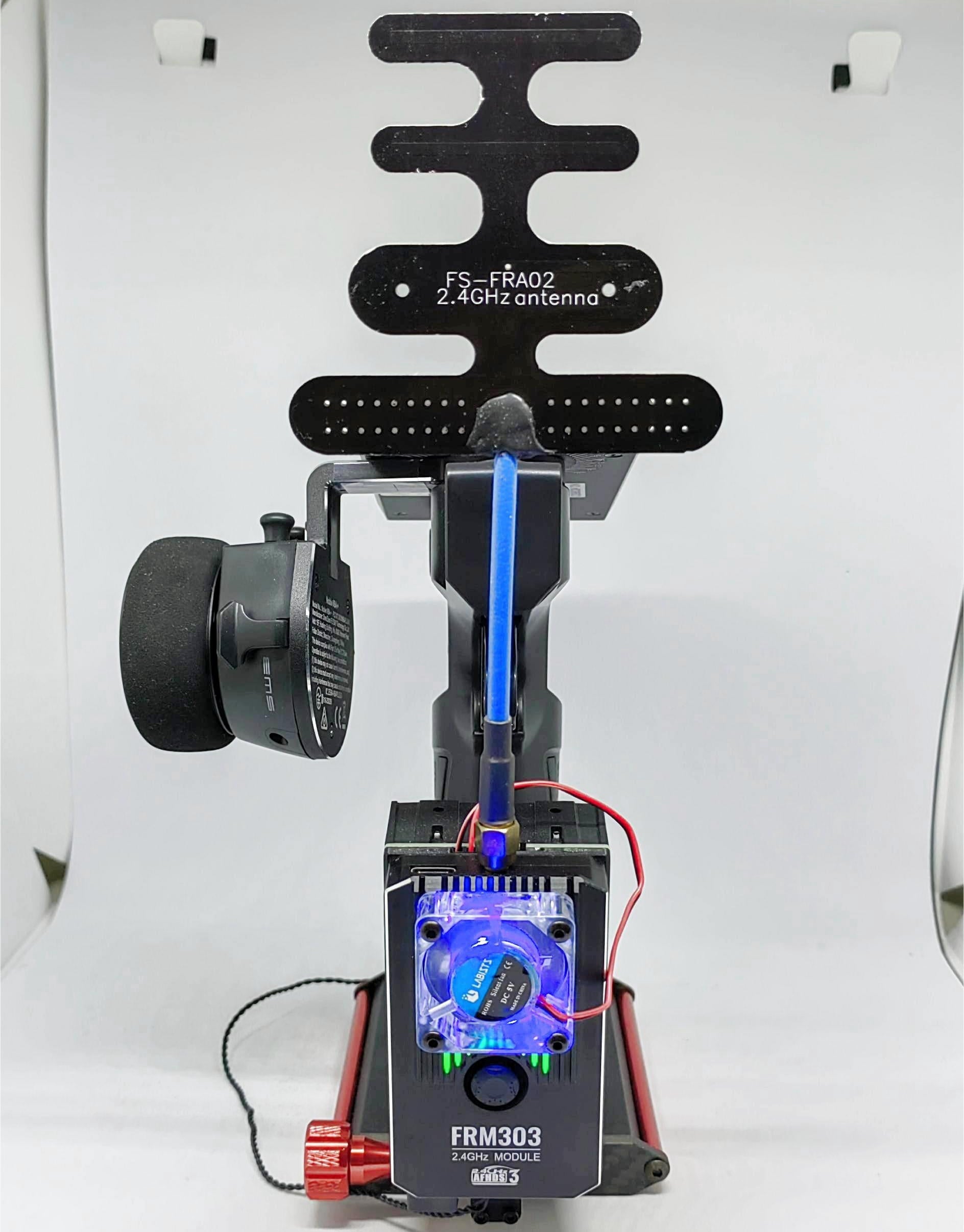 Flysky NB4+/NB4 Pro+ DragRacing FR303 range extender Power Amplifier Module Distance Amplifier Module Mount