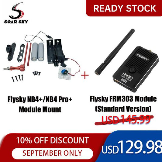 Flysky NB4+/NB4 Pro+ DargRacing FR303 Power Amplifier Module Distance Amplifier Module Mount