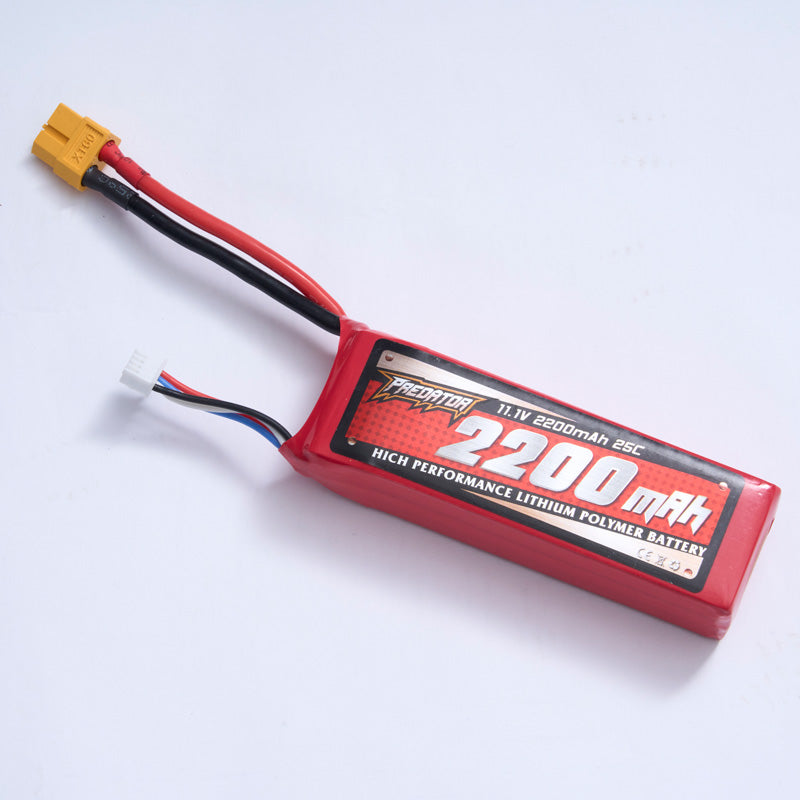 FMS 1300mm PA-18 Battery 11.1V 2200mAh 25C XT60 Plug – SoarSky