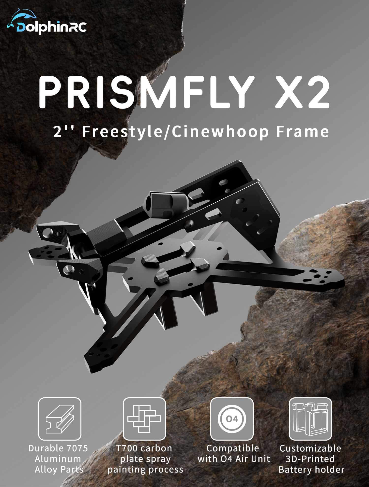 DolphinRC PRISMFLY X2 Frame Kit