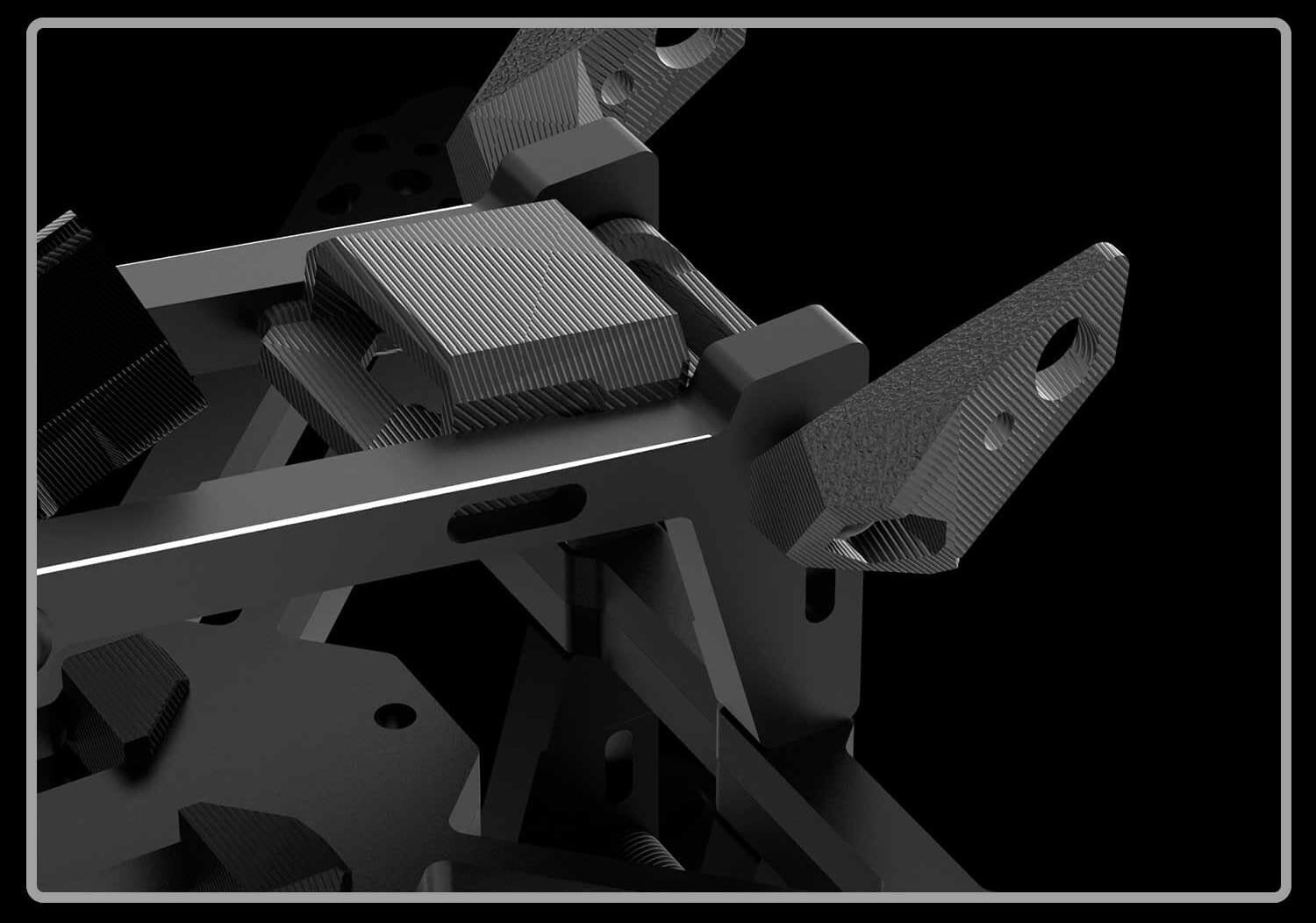 DolphinRC PRISMFLY X2 Frame Kit