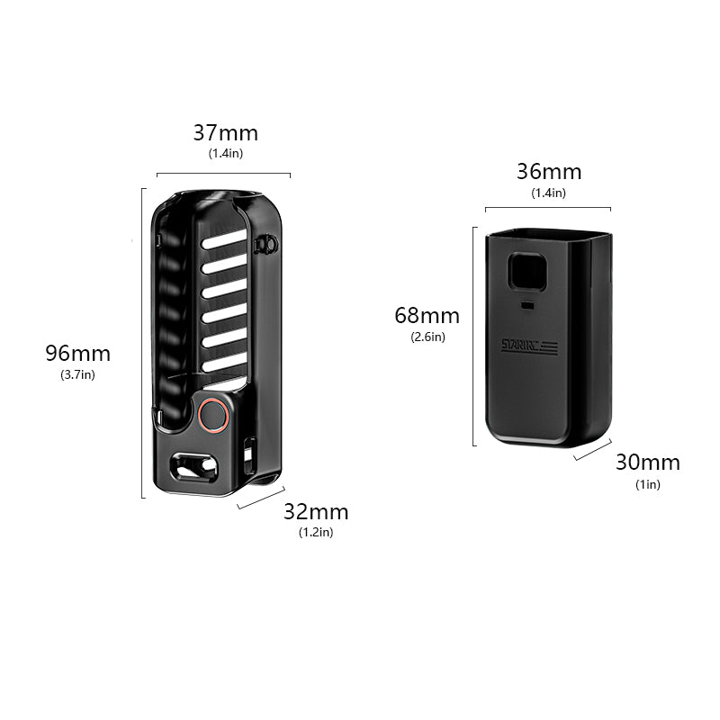 STARTRC 6-in-1 Silicone Protective Case Kit for DJI Pocket 3