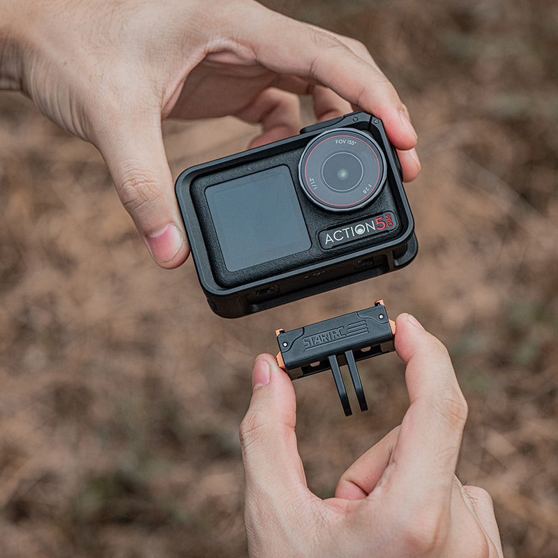 STARTRC Quick-Release Adapter Mount for DJI Action 5 Pro/Action 4/3
