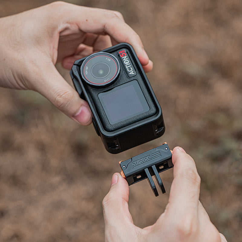 STARTRC Quick-Release Adapter Mount for DJI Action 5 Pro/Action 4/3
