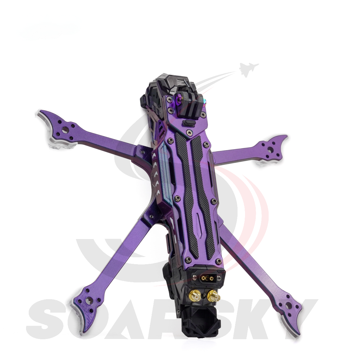 Soarsky J5v2 O4 HD 5-inch flower flying shooting cross-machine fantasy color frame