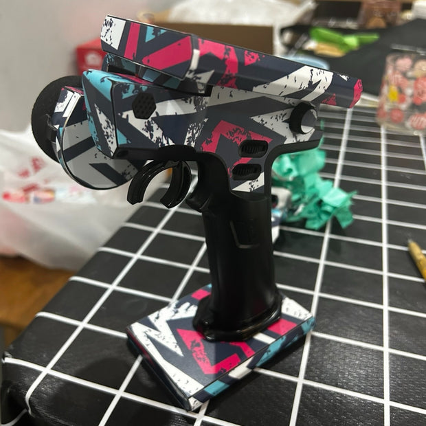 Soarsky Flysky NB4/NB4+ graffiti color skin radio sticker-1