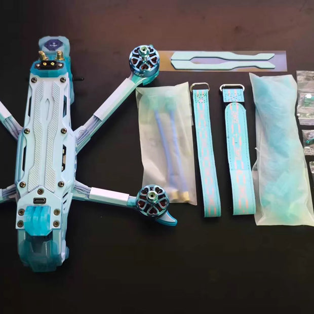 TJRC J5V2 Wide X O4Pro 5 Inch FPV Racing Drone - Waterproof Power Kit