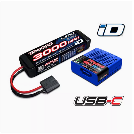 TRAXXAS Original 2985 Charger for 2827x Battery 3000mAh 2S