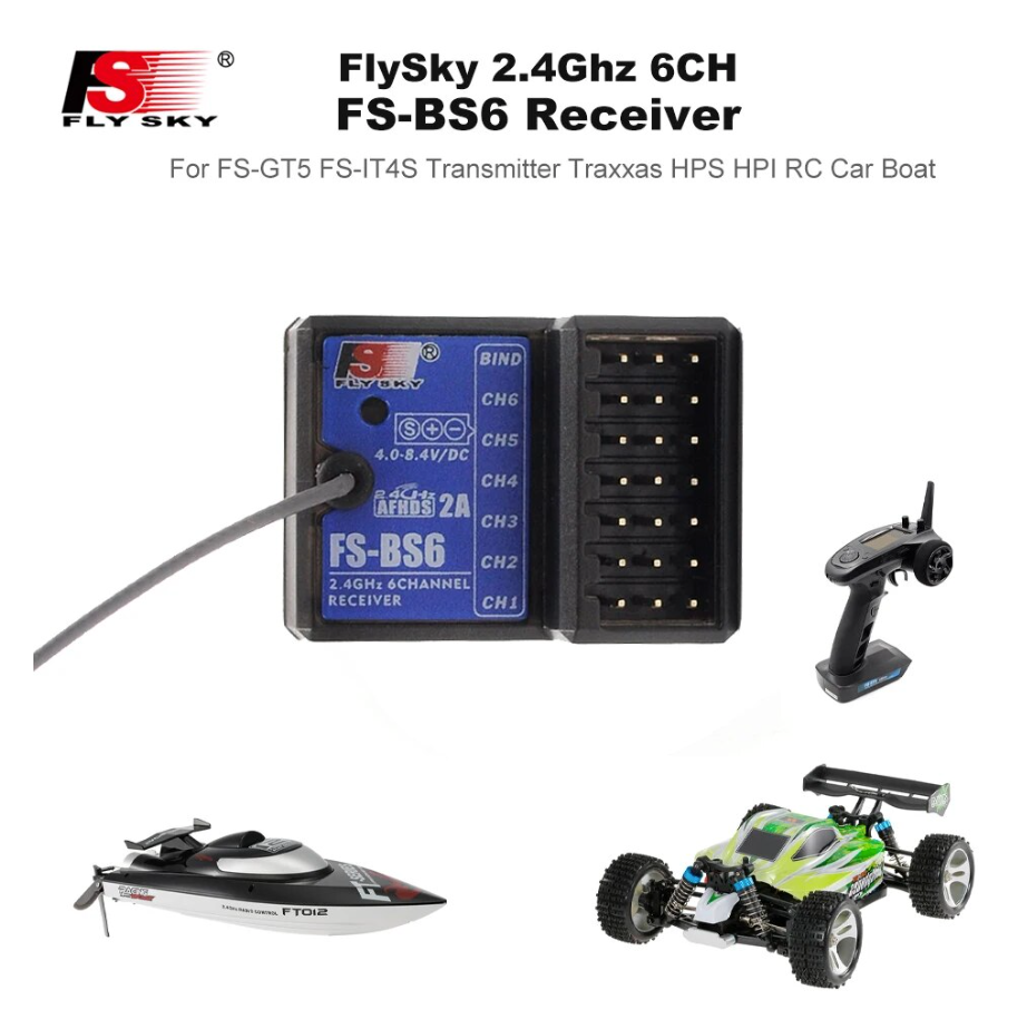 Récepteur gyroscopique Flysky FS-BS6 