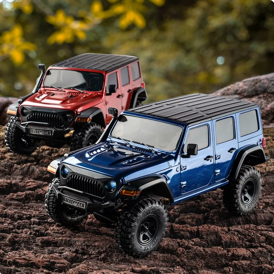 EAZYRC 1:18 Thunderstorm New Simulation Wrangler RC Climbing Vehicle Remote Control Off Road Simulation Vehicle Model RC Car