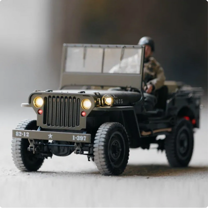 Fms Soarsky RC Auto 1/12 1941 MB Scaler Willys Jeep Fernbedienung Crawler 