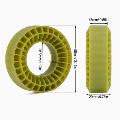 1.0 inch waterproof silicone lining 55*20mm 1/18 1/24 TRX4M SCX24 FCX24 AX24