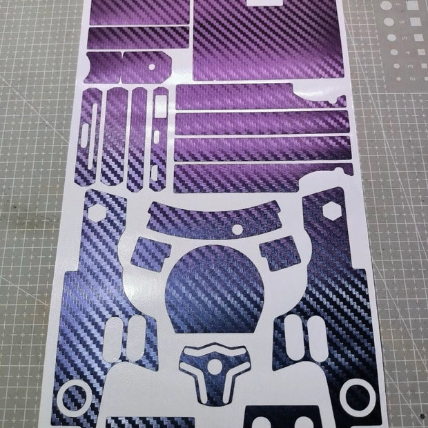 Soarsky Flysky NB4/NB4+ 3D carbon fiber texture skin radio sticker