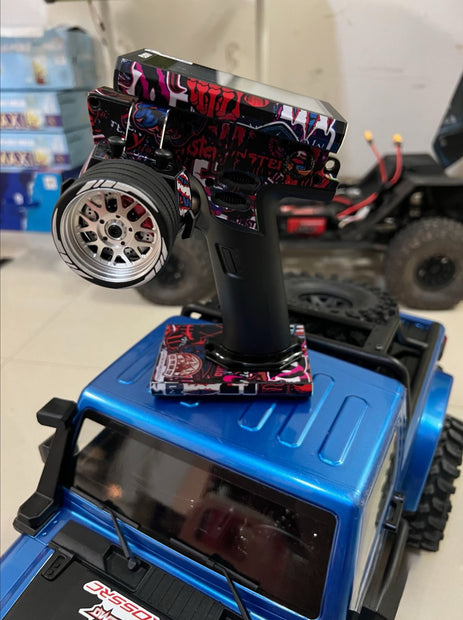 Soarsky flysky NB4/NB4+ exclusive devil's talons skin radio sticker