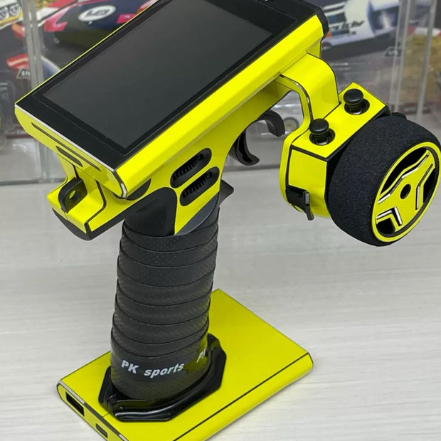 Autocollant radio Soarsky Flysky NB4/NB4+ jaune vif