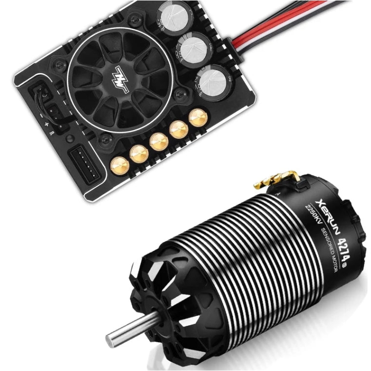 Hobbywing XR8 Plus G2S Combo (2-6s) for 1/8th scale vehicle