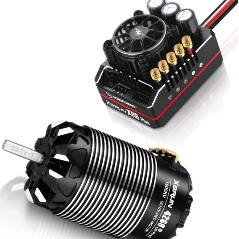 Hobbywing XR8 Plus G2S Combo (2-6s) for 1/8th scale vehicle