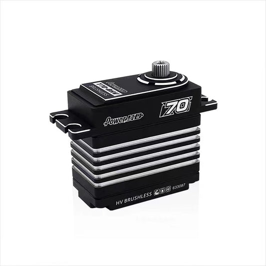 PowerHD T70BHV high-voltage brushless high torque servo 1/10 1/8 climbing car short truck large foot vehicle upgrade part