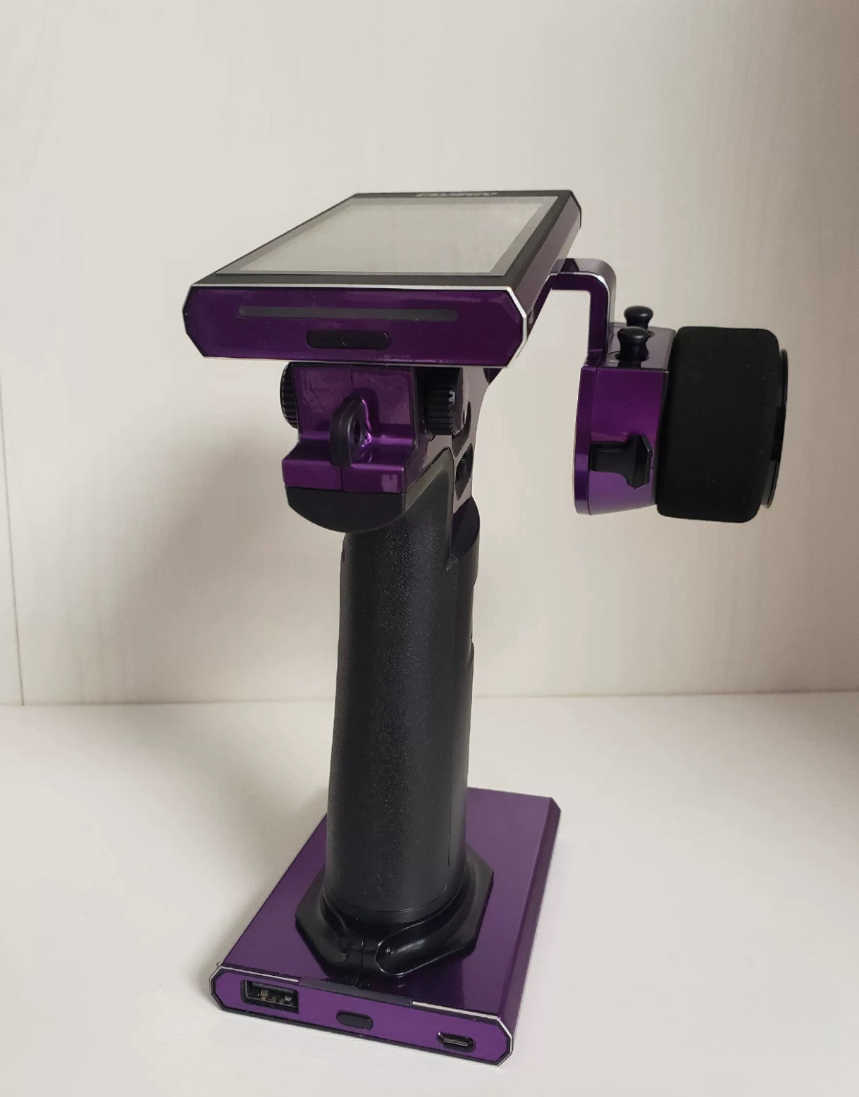 Autocollant radio Soarsky Flysky NB4/NB4+ peau violet vif