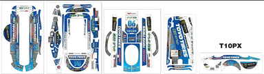 Sanwa M17 Futaba T10Px TOYO TIRES Wrap Skin Sticker - Premium RC Transmitter Decal