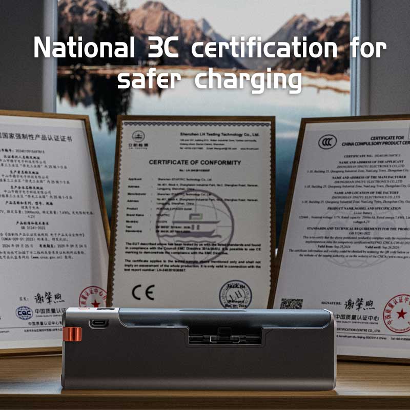 STARTRC 9000mAh LCD Fast Charging Case for DJI OSMO Pocket 3