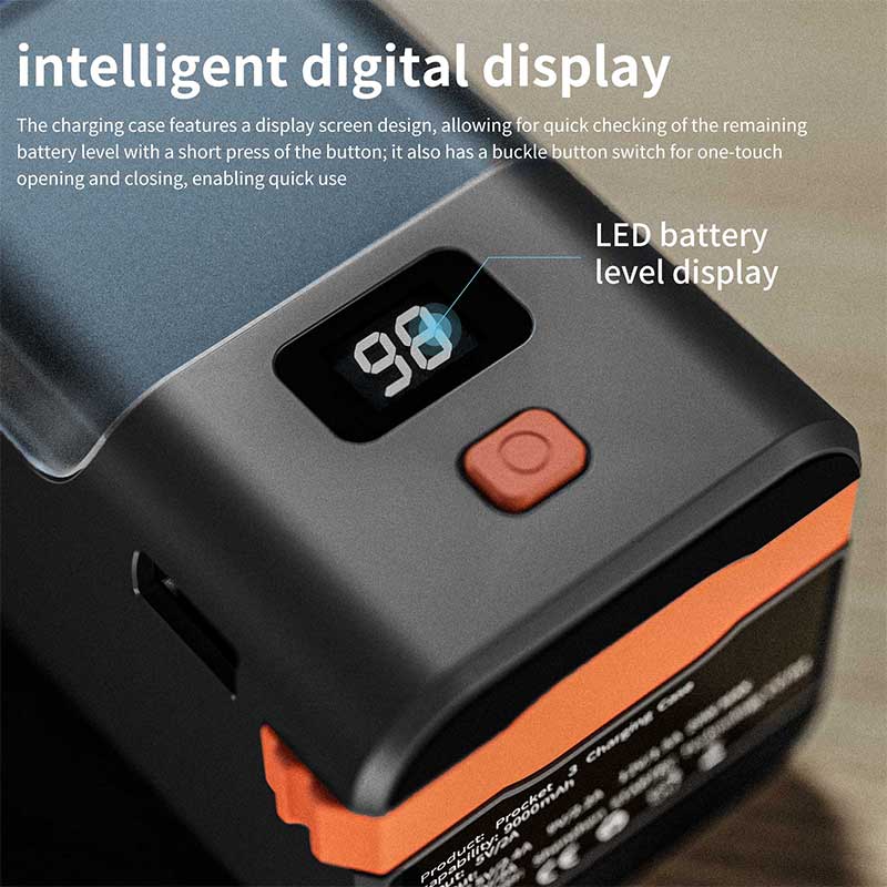 STARTRC 9000mAh LCD Fast Charging Case for DJI OSMO Pocket 3