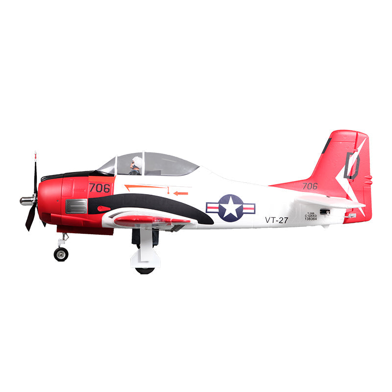 FMS 1400mm T-28D Trojan V4 Red PNP