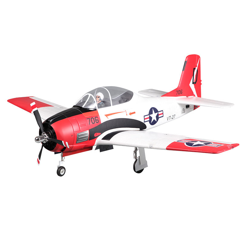 FMS 1400mm T-28D Trojan V4 Red PNP