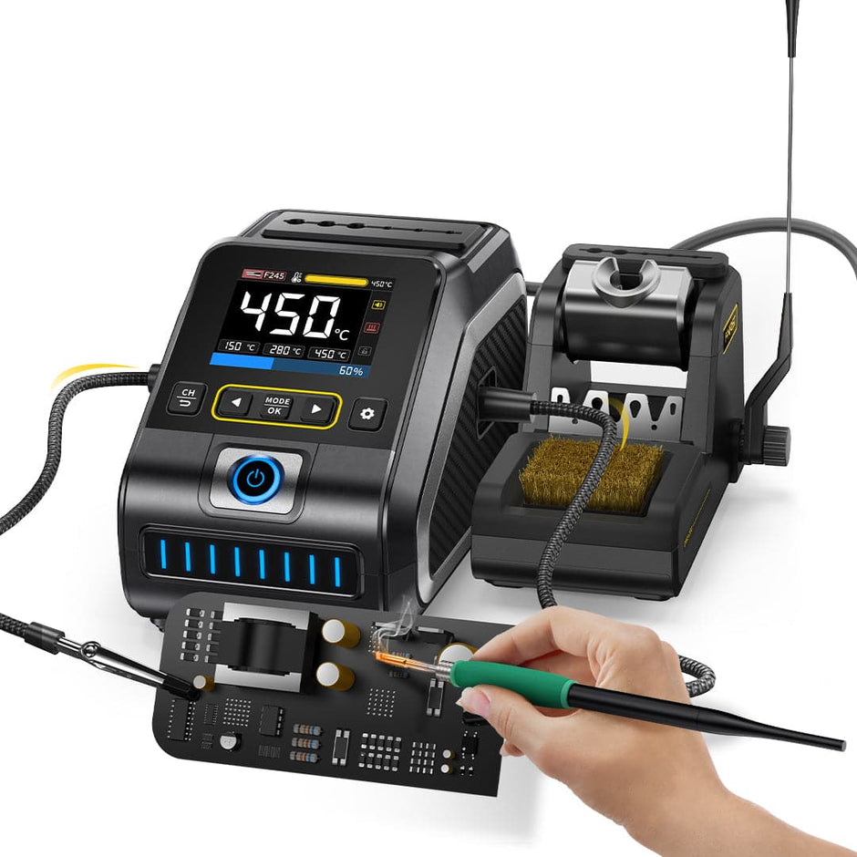 FNIRSI® DWS-200 200W Power Repaid Heating Soldering Iron Station Kit