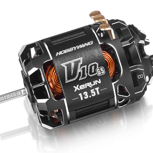 Hobbywing Xerun V10 G5 13.5T 17.5T Torque Brushless Motor – Competition Stock Motor for 1/10 RC Car