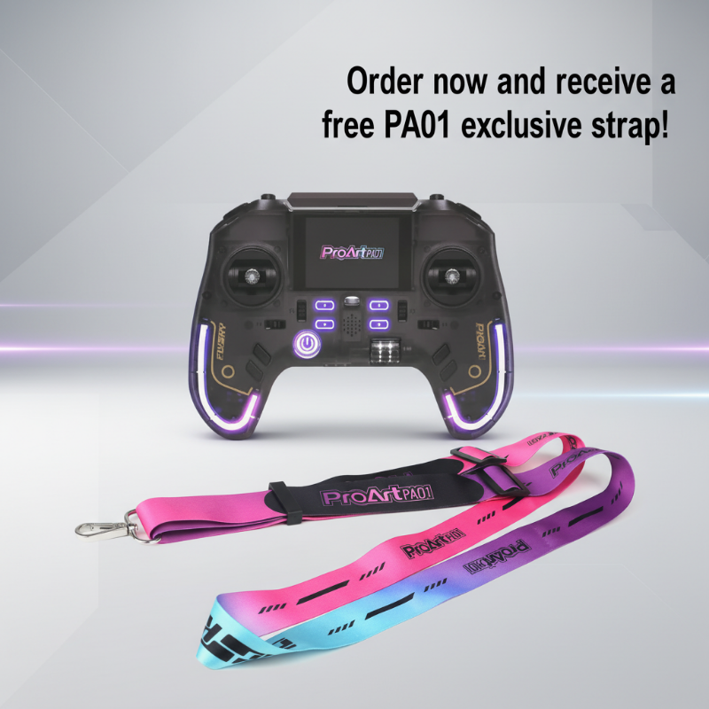 PA01 promotional image with free strap offer
